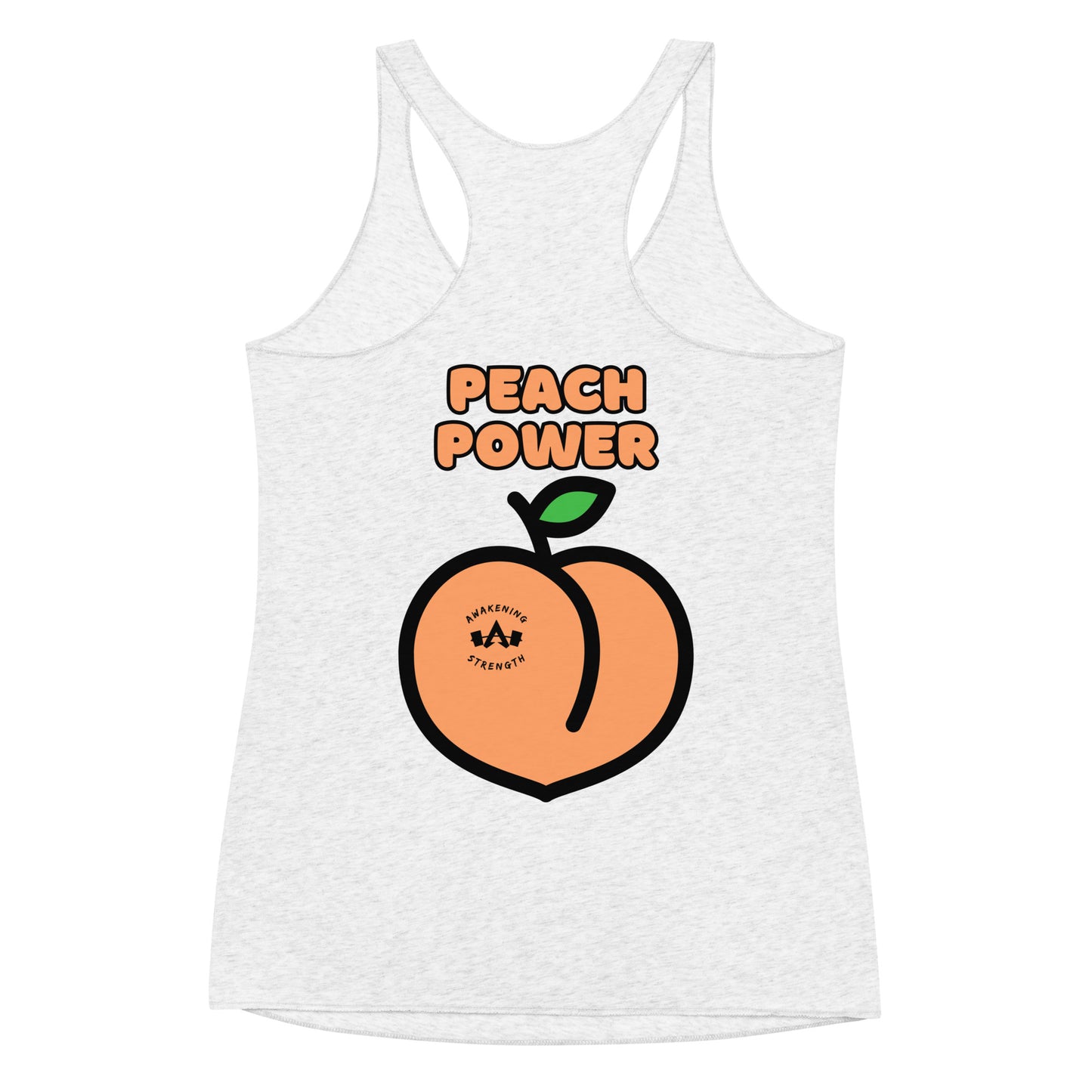 Peach Power Women's Racerback Tank