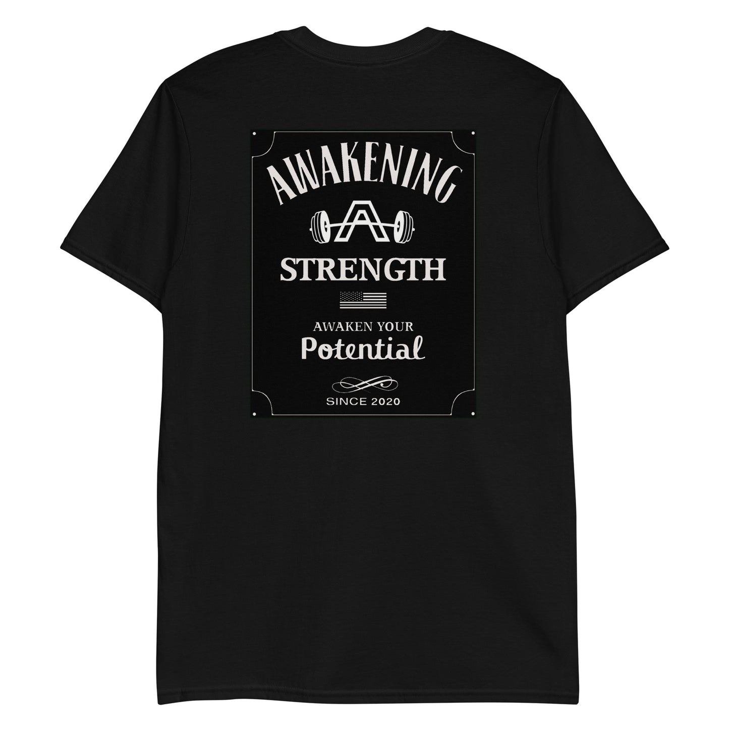 Whiskey Label Short-Sleeve Unisex T-Shirt