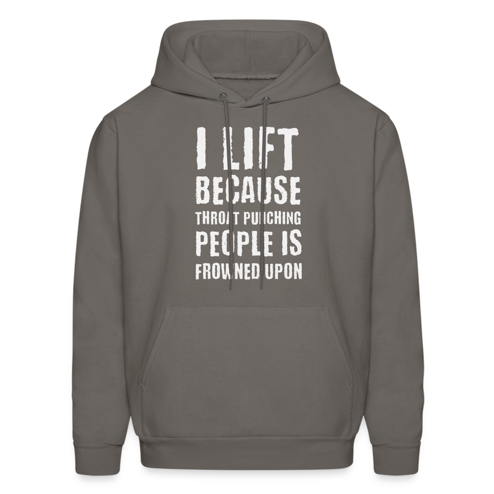 I lift because - asphalt gray