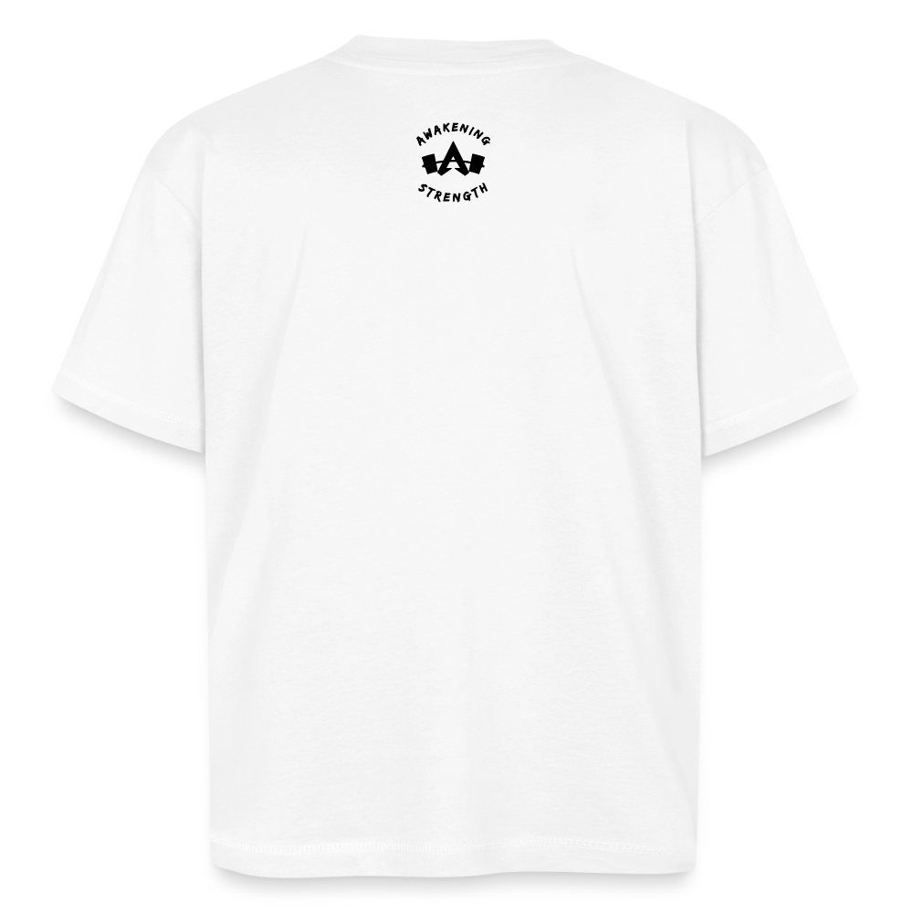 Fitness Taco Boxy Tee - white