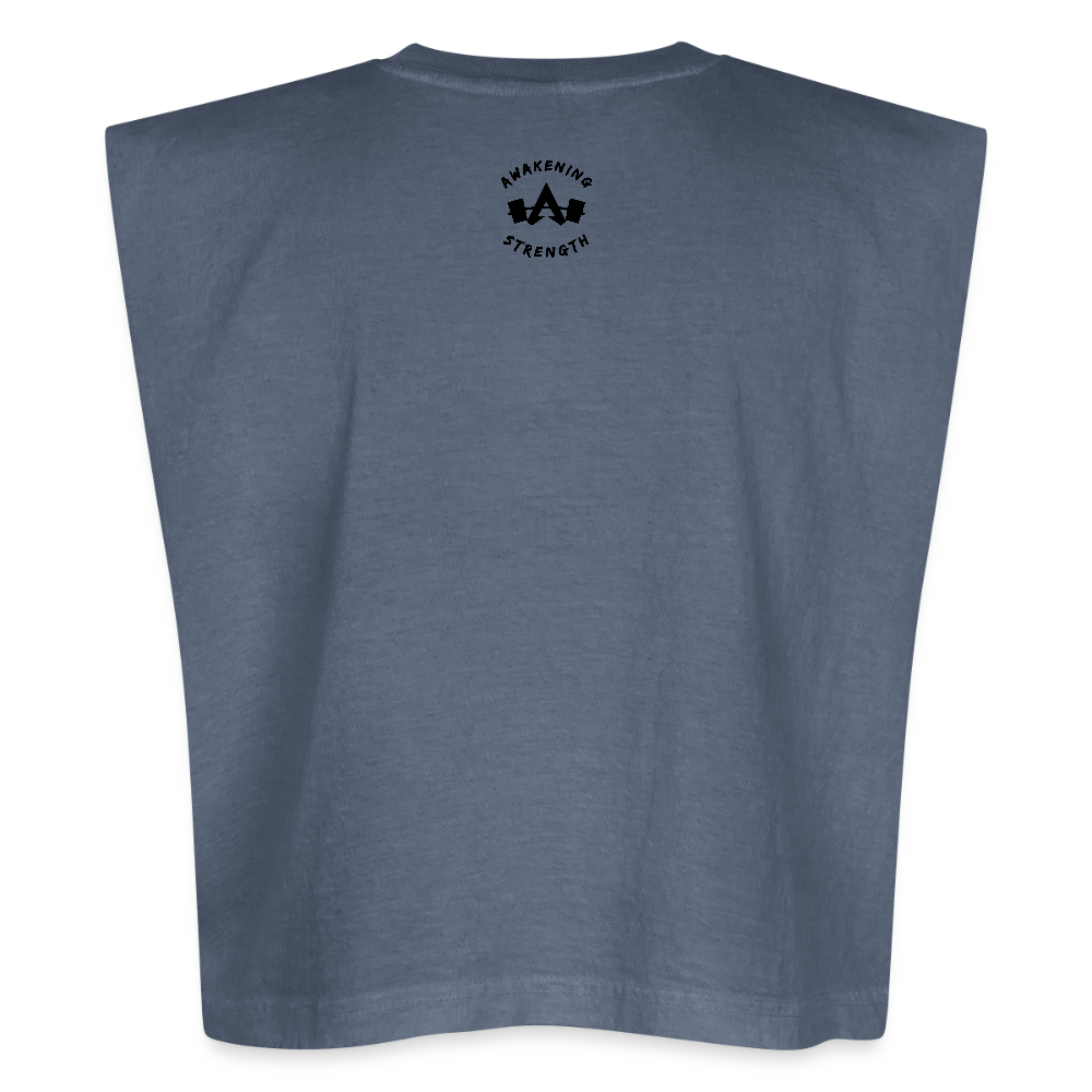 Gym Mode Muscle Tank - faded navy