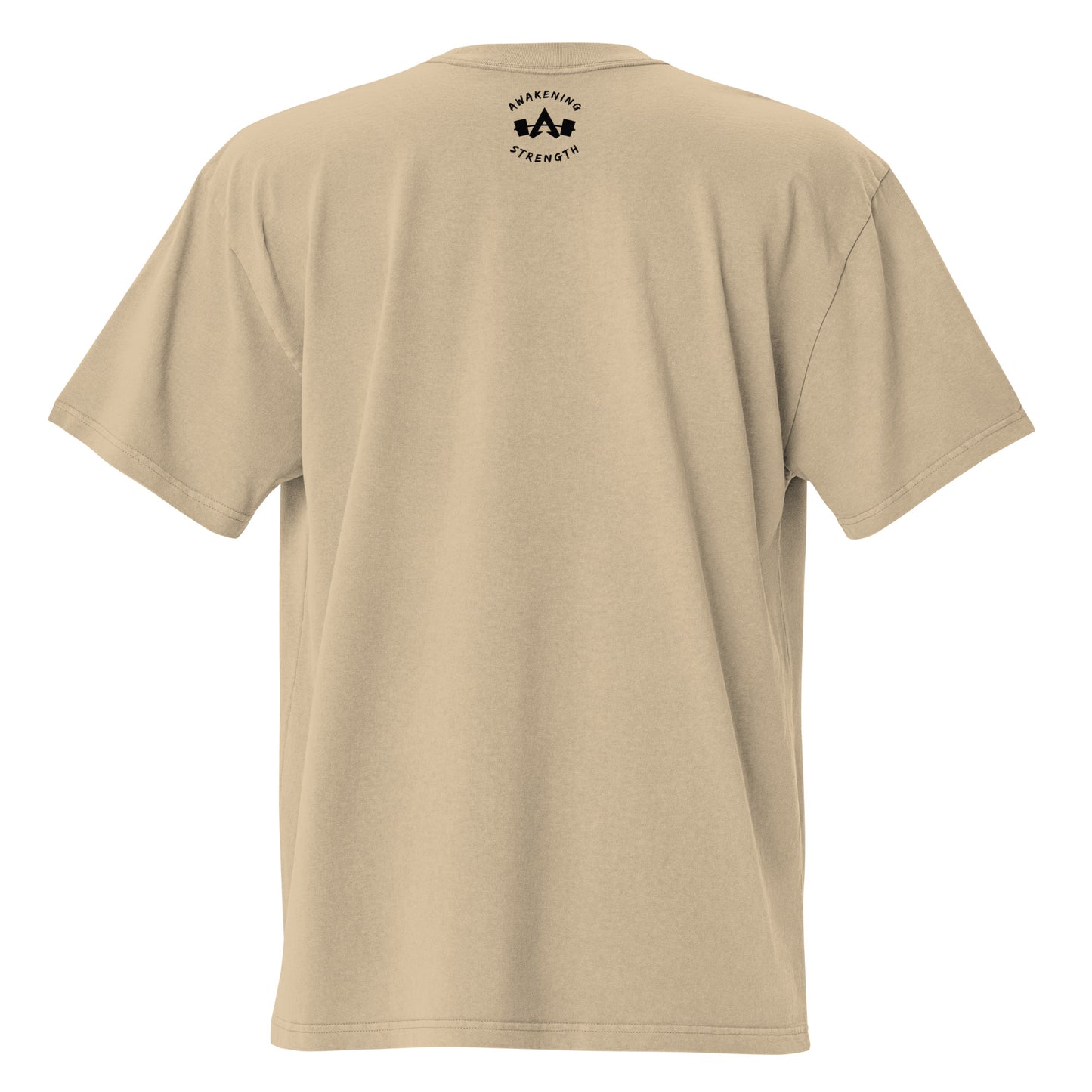 Barbell Baddie Oversized faded t-shirt
