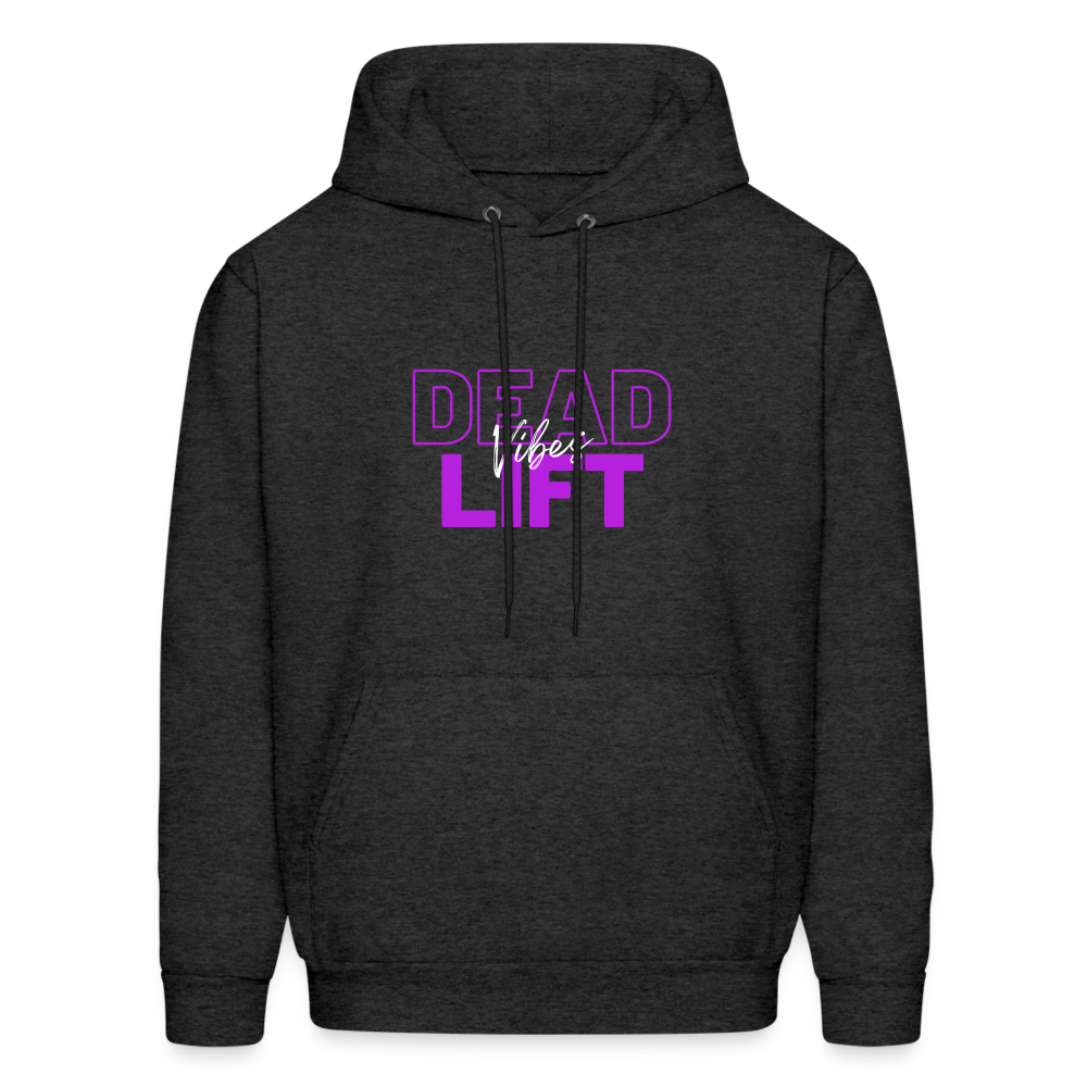 Deadlift Vibes Hoodie - charcoal grey