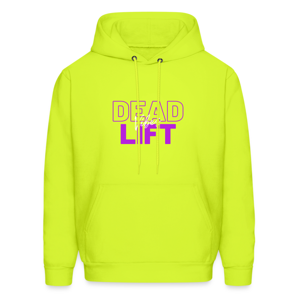 Deadlift Vibes Hoodie - safety green