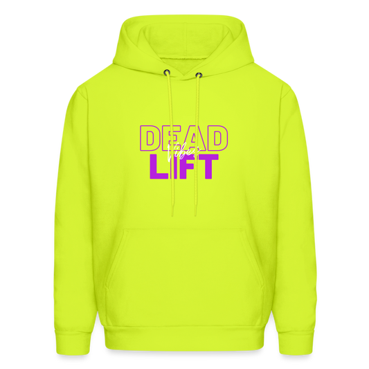 Deadlift Vibes Hoodie - safety green