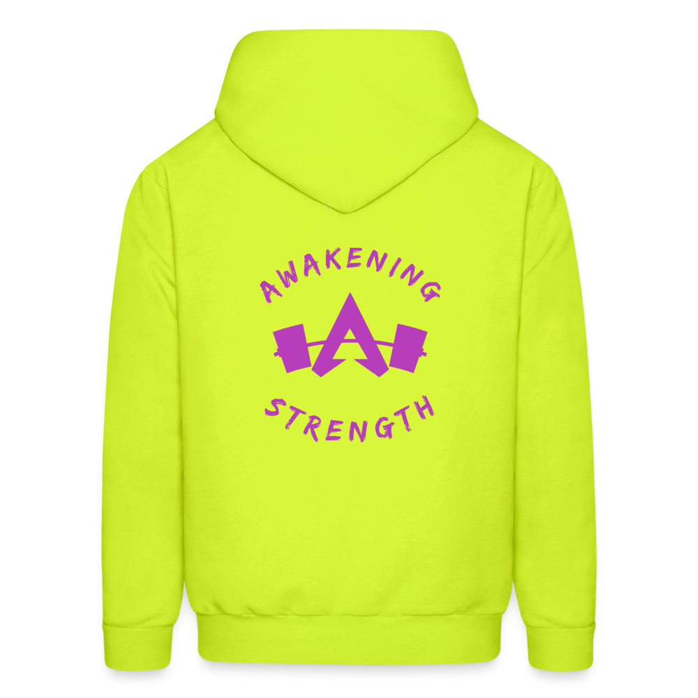 Deadlift Vibes Hoodie - safety green