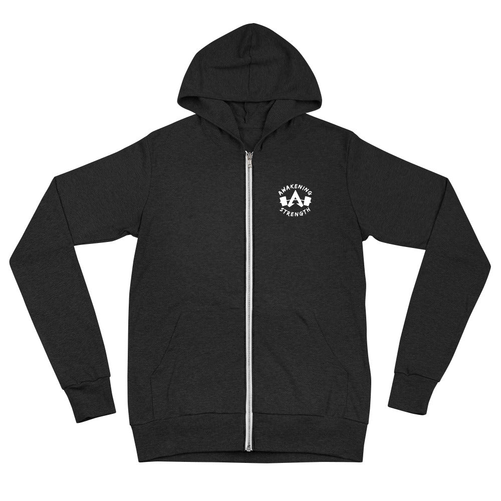 Awaken Your Potential Unisex Zip Hoodie