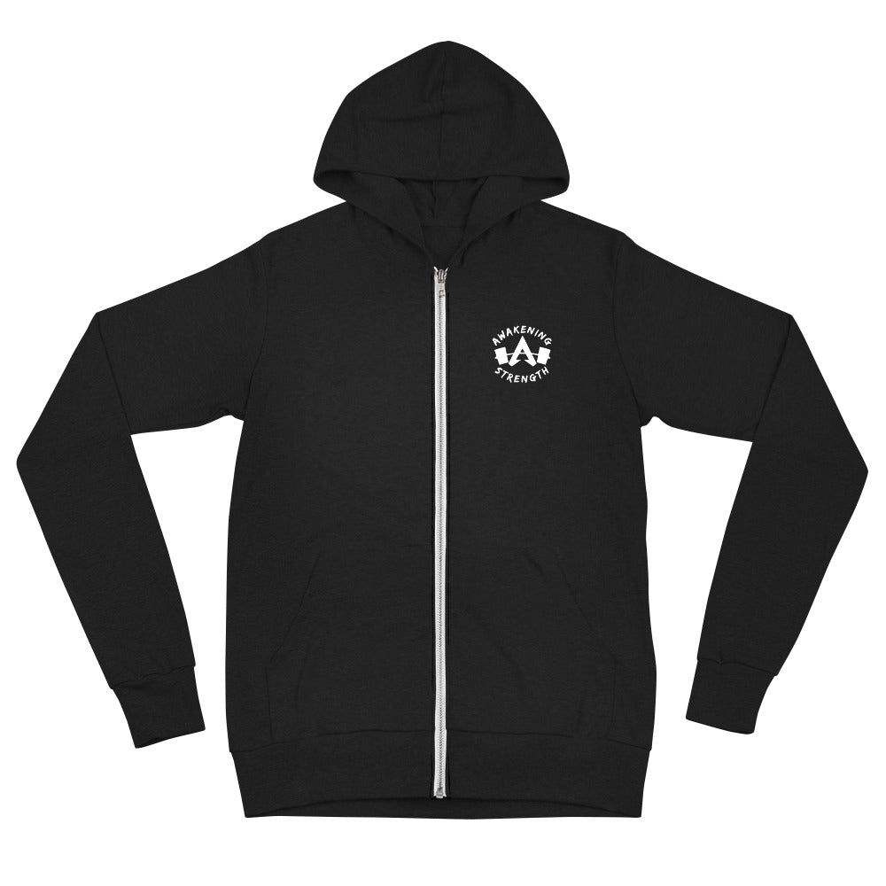 Awaken Your Potential Unisex Zip Hoodie