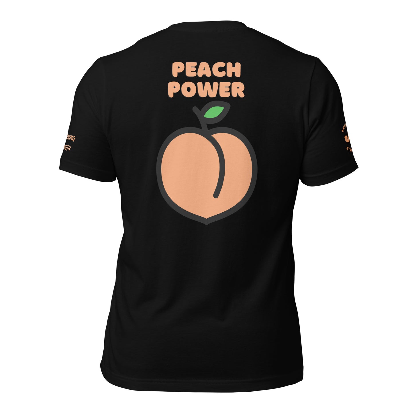 Peach Power Short-Sleeve Unisex T-Shirt