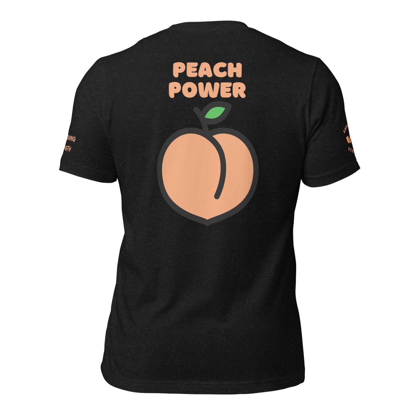 Peach Power Short-Sleeve Unisex T-Shirt