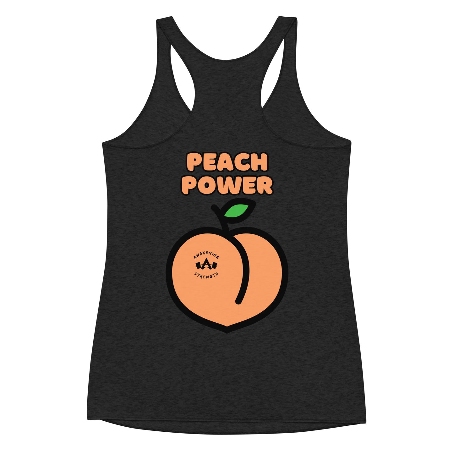 Peach Power Women's Racerback Tank