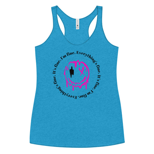 Everything's Fine Women's Racerback Tank
