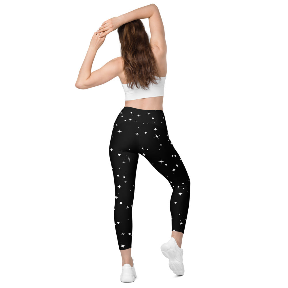 Stars Crossover leggings with pockets