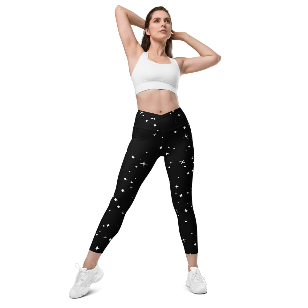 Stars Crossover leggings with pockets