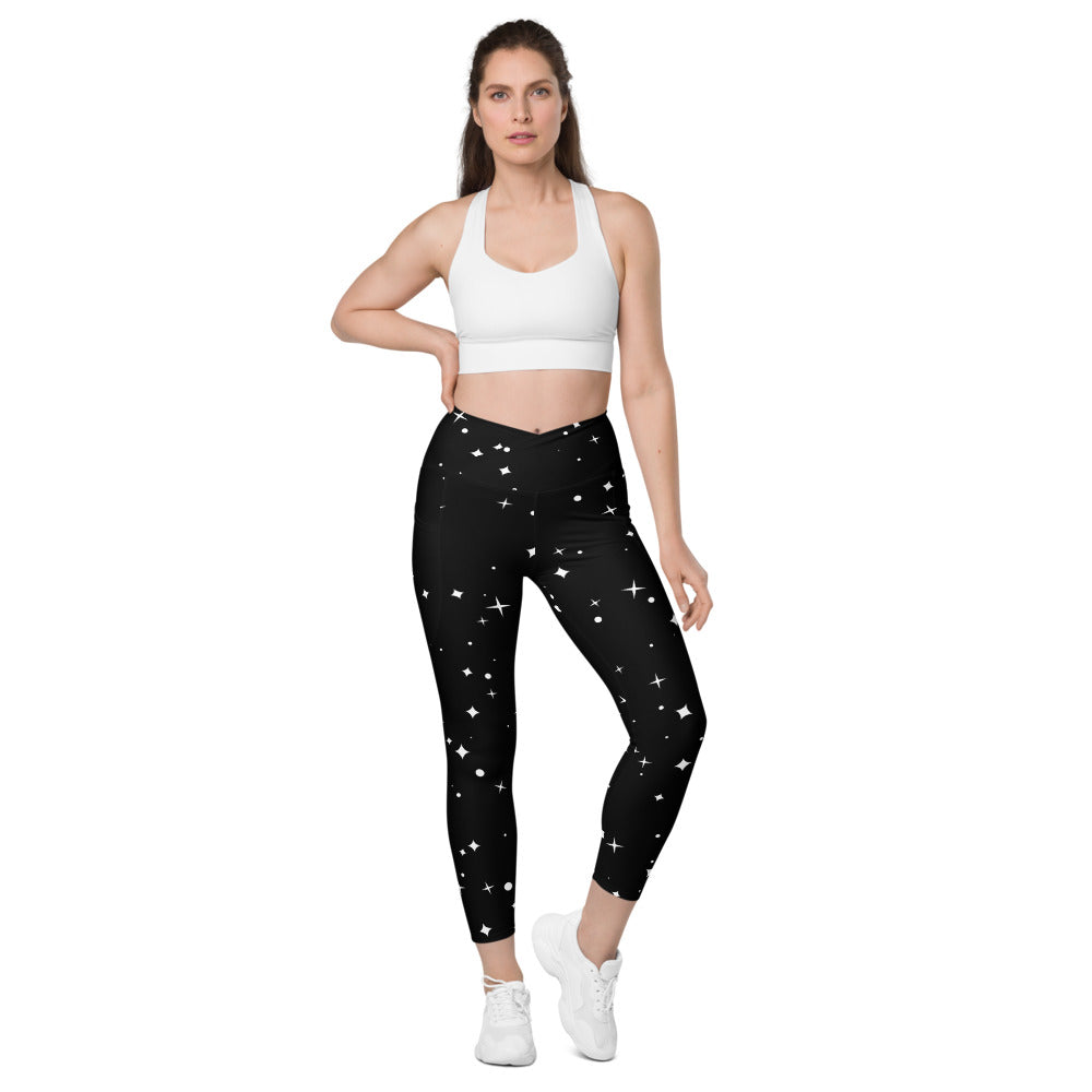 Stars Crossover leggings with pockets