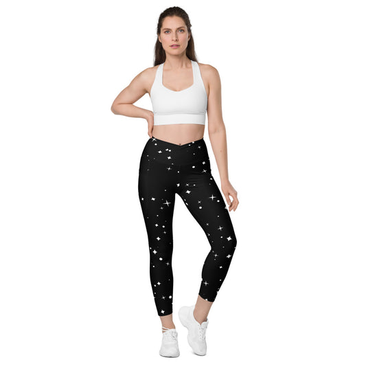 Stars Crossover leggings with pockets