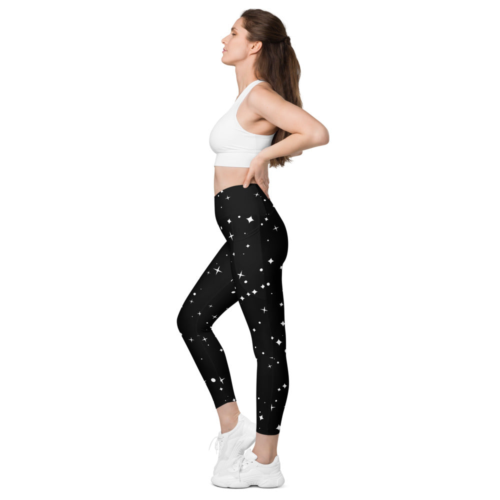 Stars Crossover leggings with pockets