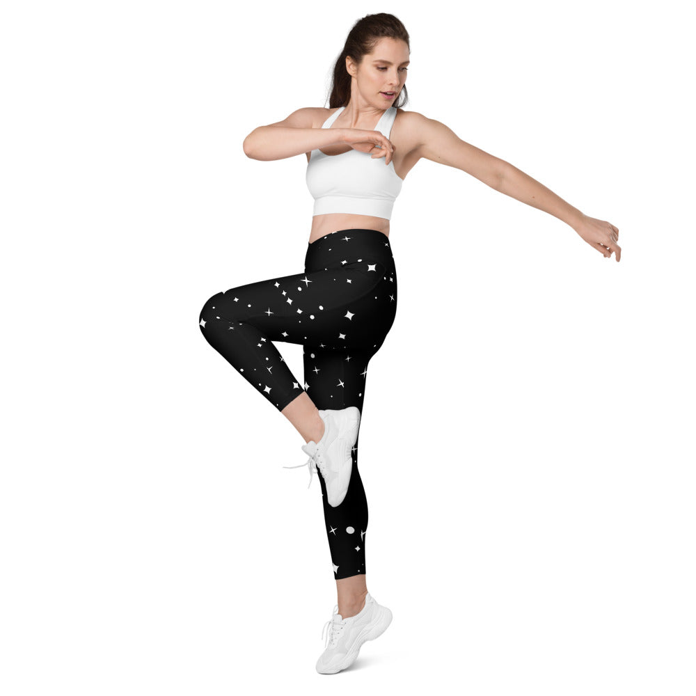 Stars Crossover leggings with pockets