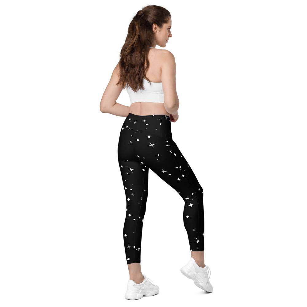 Stars Crossover leggings with pockets