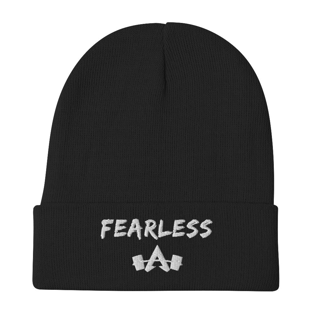 Fearless Embroidered Beanie