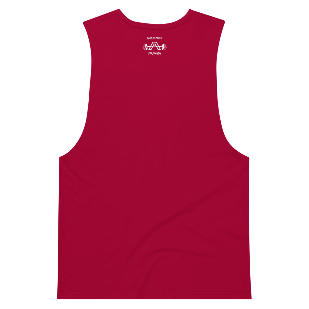 Pizza Men’s drop arm tank top