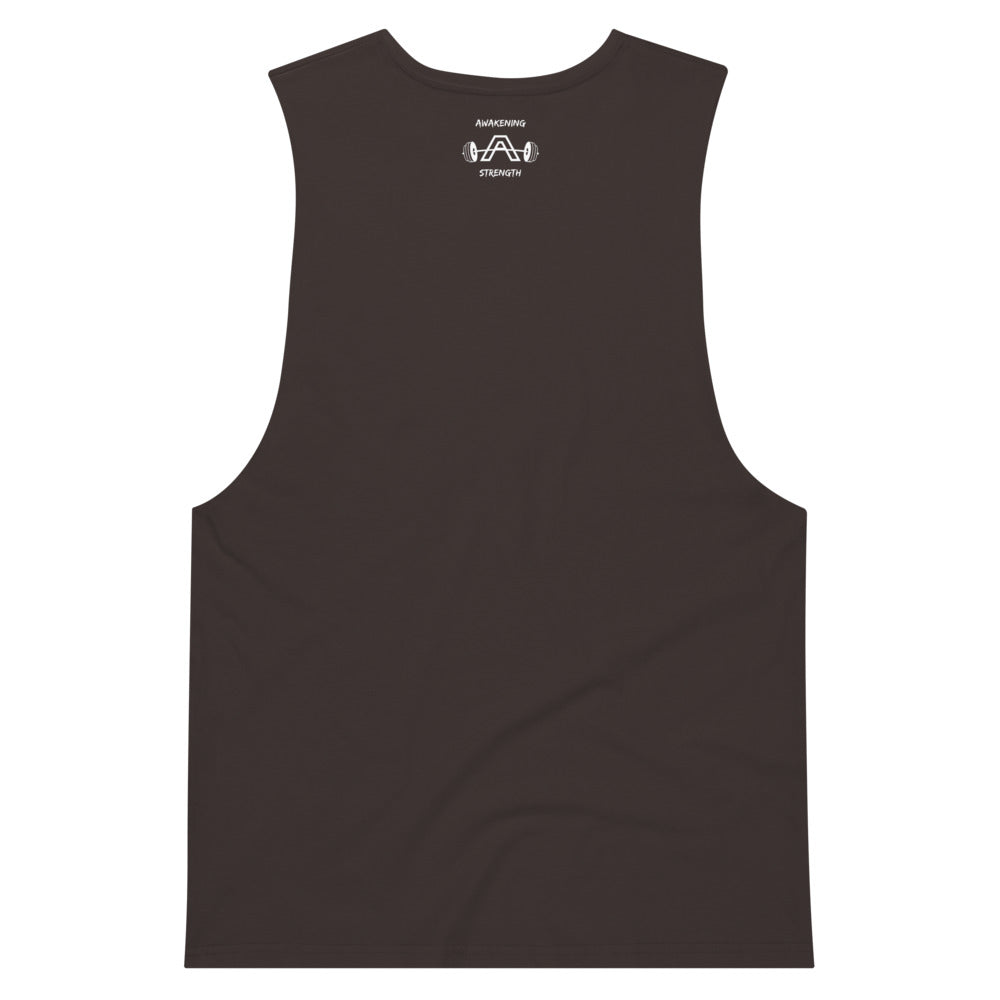 Pizza Men’s drop arm tank top