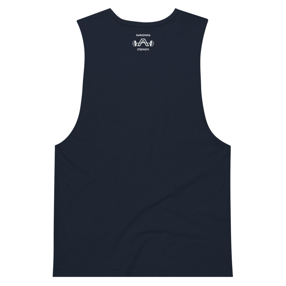 Pizza Men’s drop arm tank top
