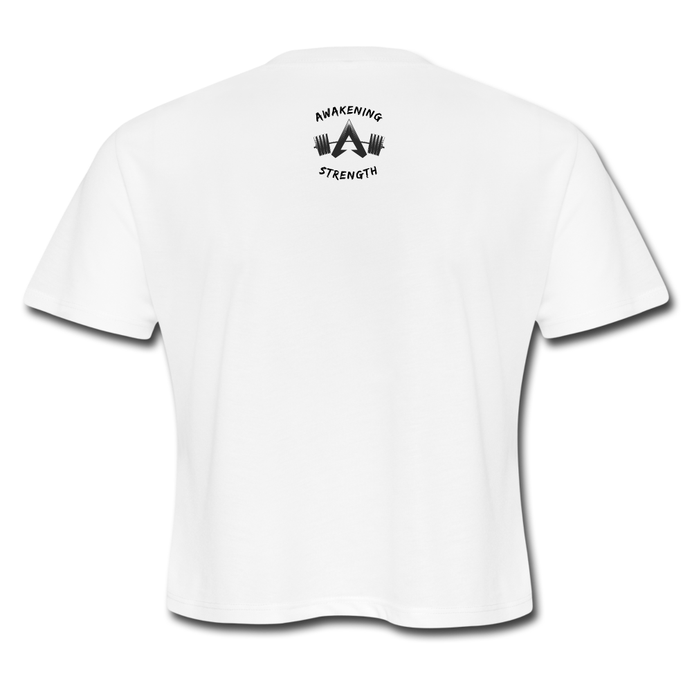 RPE DEAD Women's Cropped T-Shirt - white