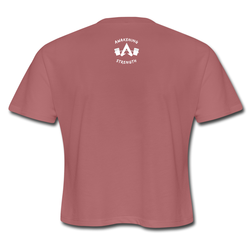 RPE DEAD Women's Cropped T-Shirt - mauve