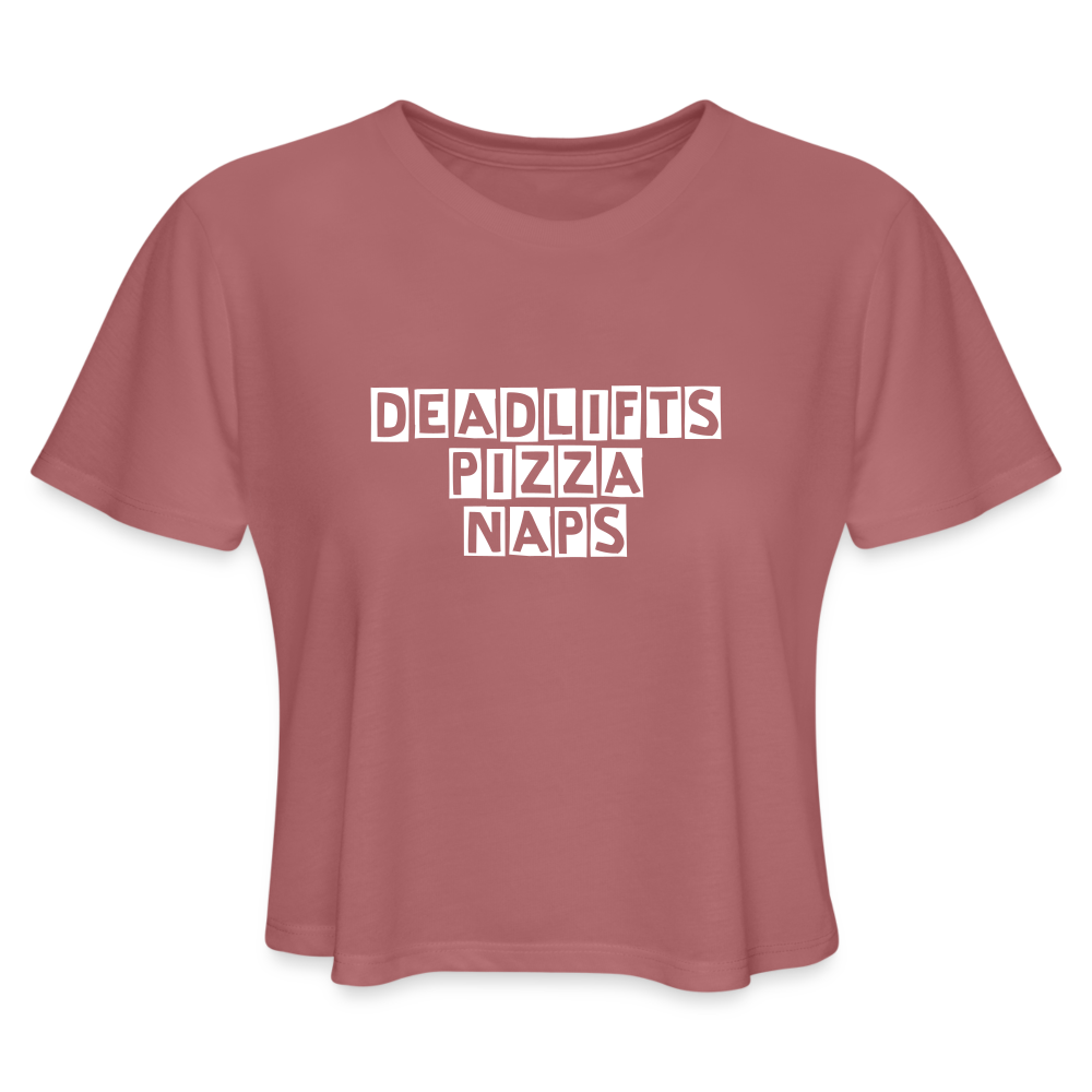 Deads, Pizza, Naps - mauve