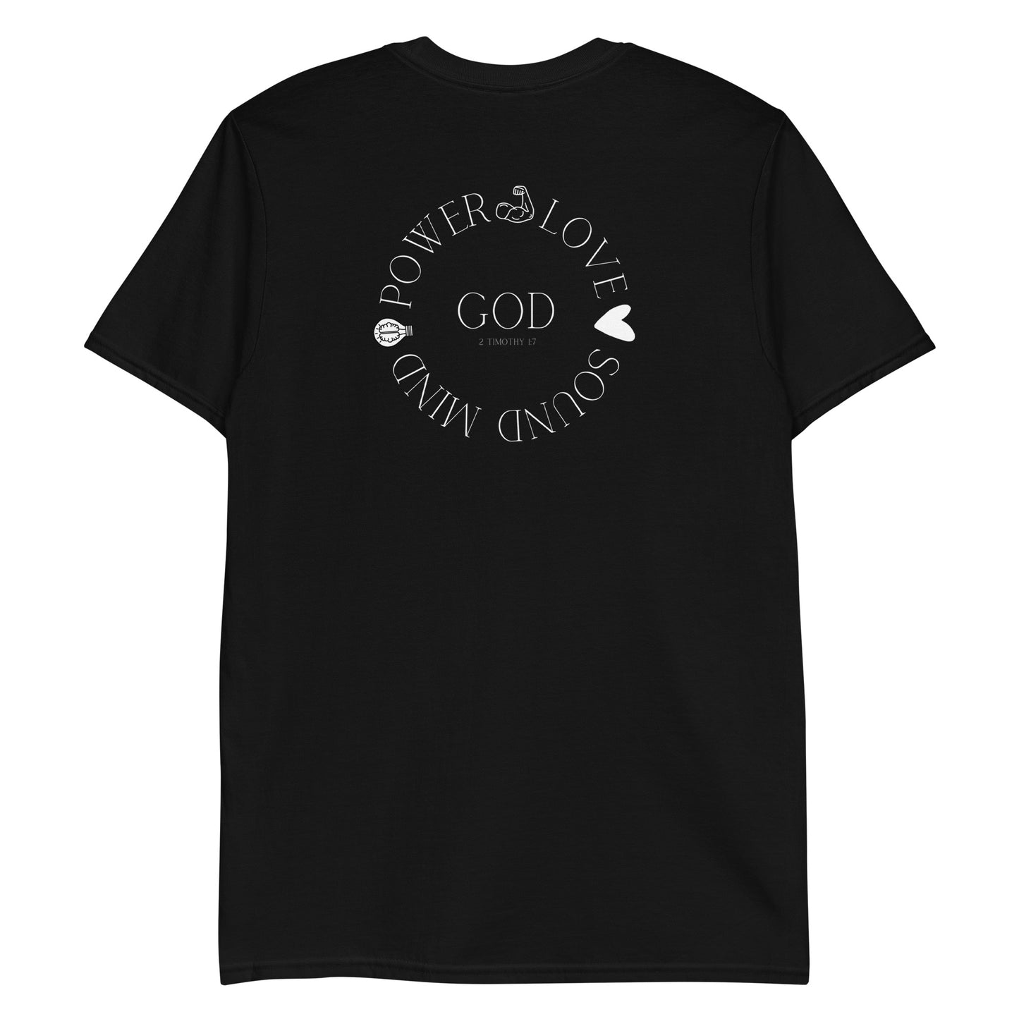 Power, Love, Sound Mind Short-Sleeve Unisex T-Shirt