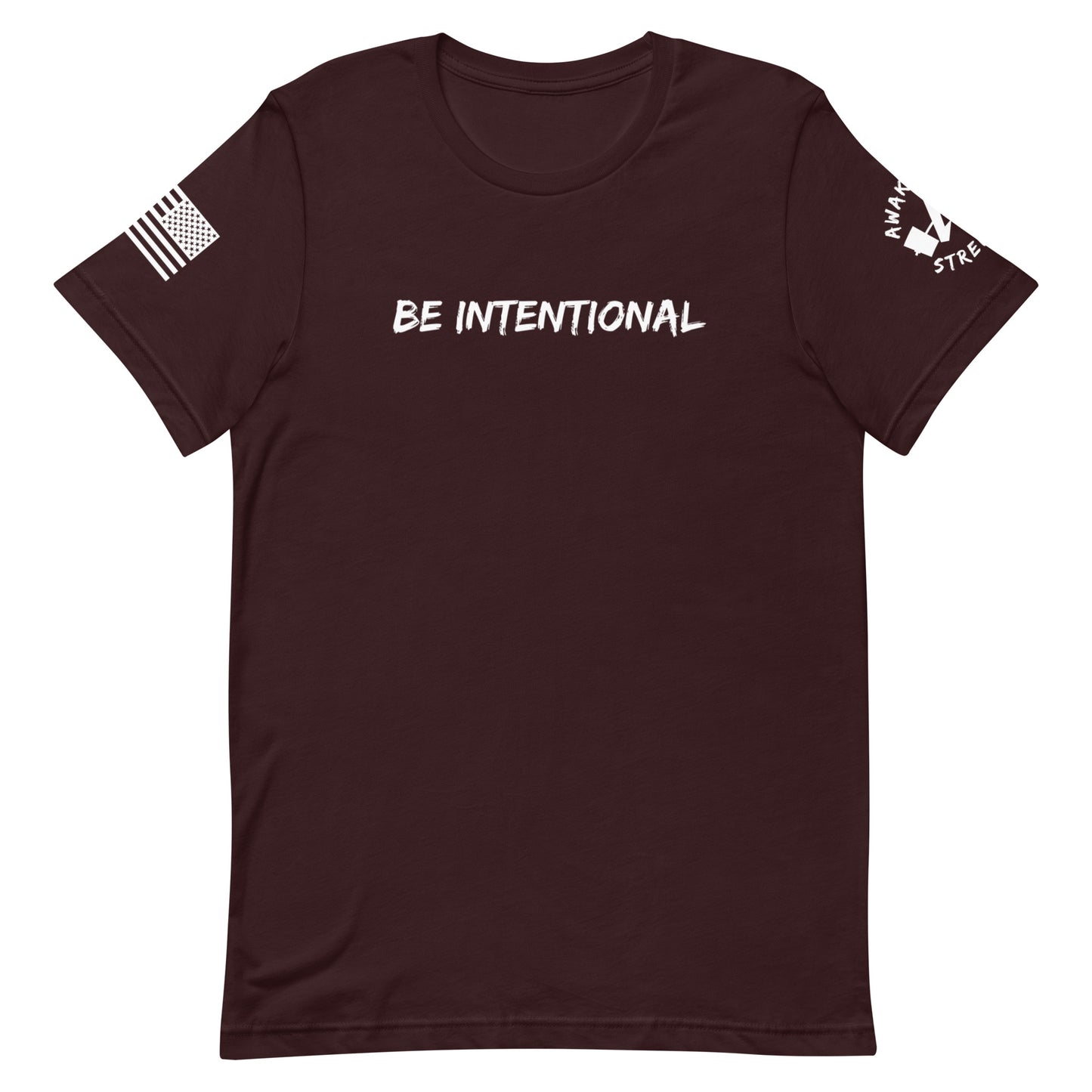 Be Intentional Short-Sleeve Unisex T-Shirt