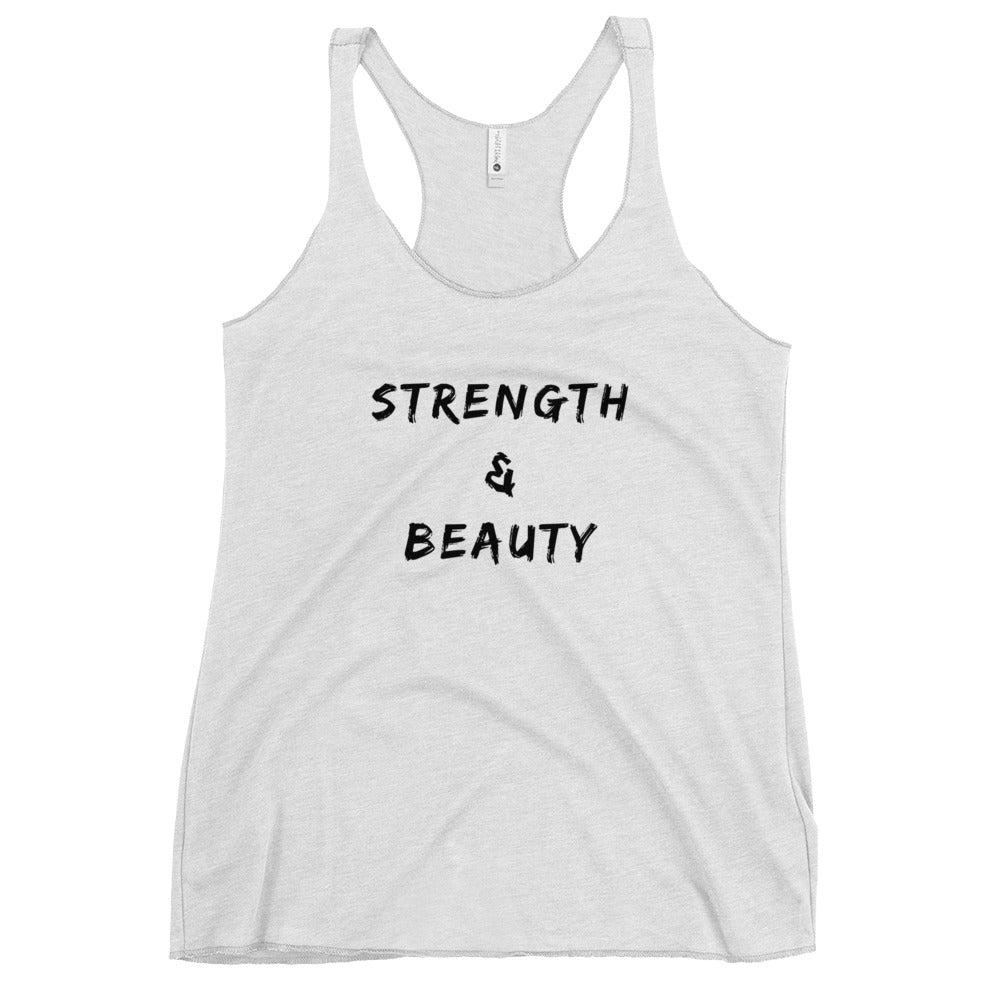 Strength & Beauty Women's Racerback Tank