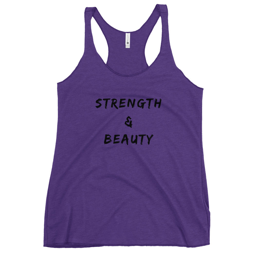 Strength & Beauty Women's Racerback Tank