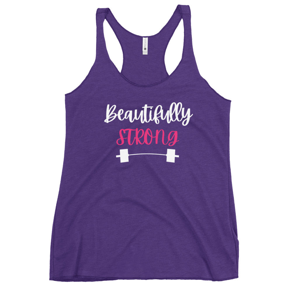 Beautifully Strong Women's Racerback Tank
