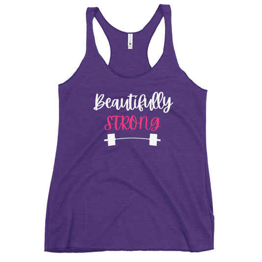 Beautifully Strong Women's Racerback Tank