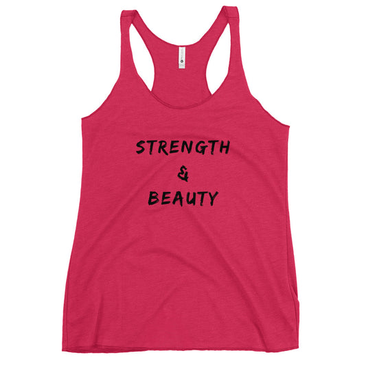 Strength & Beauty Women's Racerback Tank