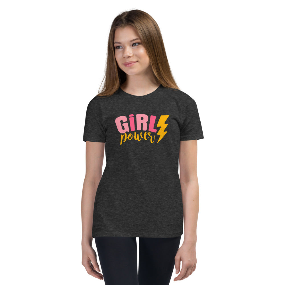 Girl Power Youth Short Sleeve T-Shirt